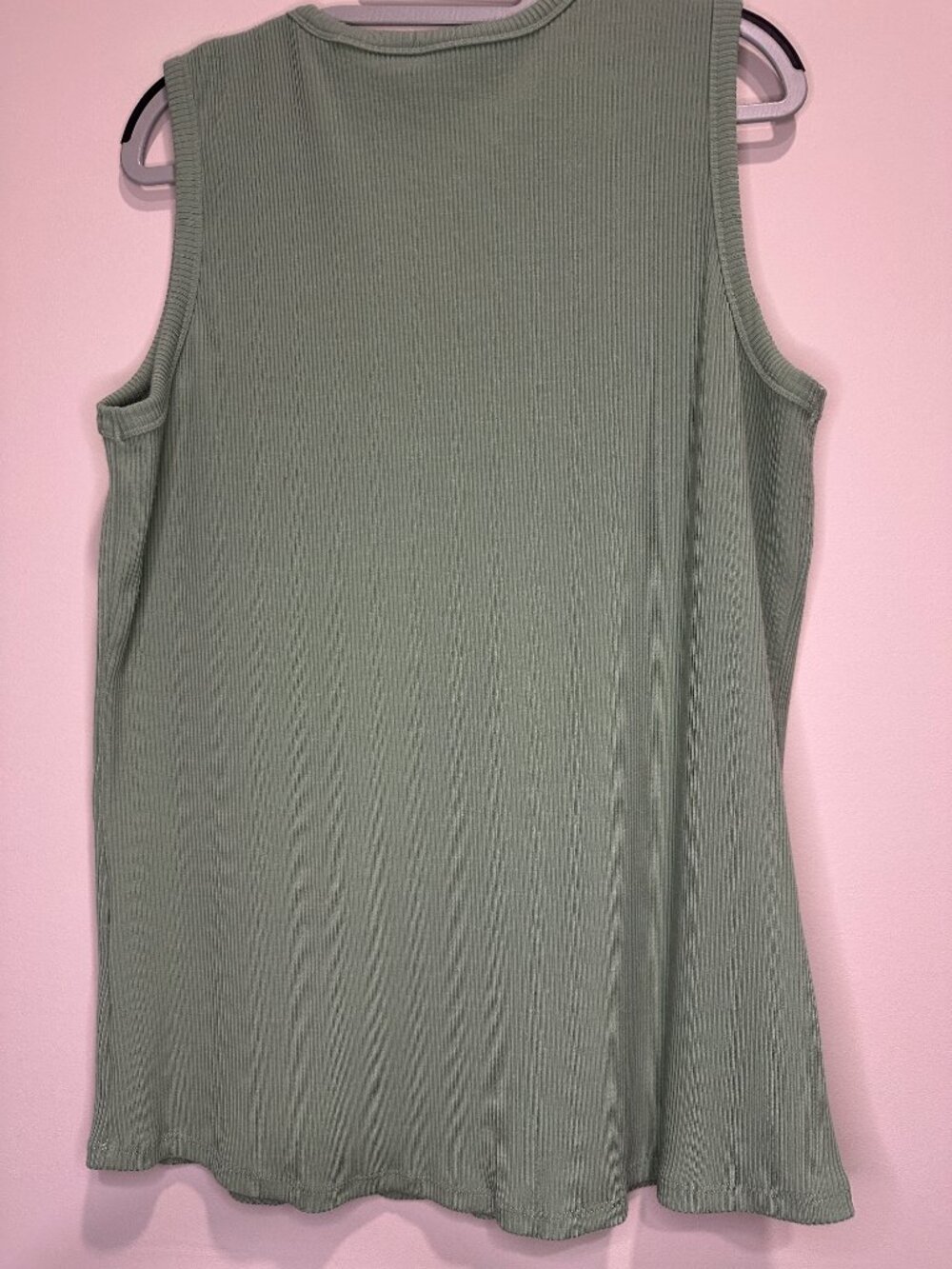 WoolX Raegan Merino Ribbed Tank - Picture 4 of 4